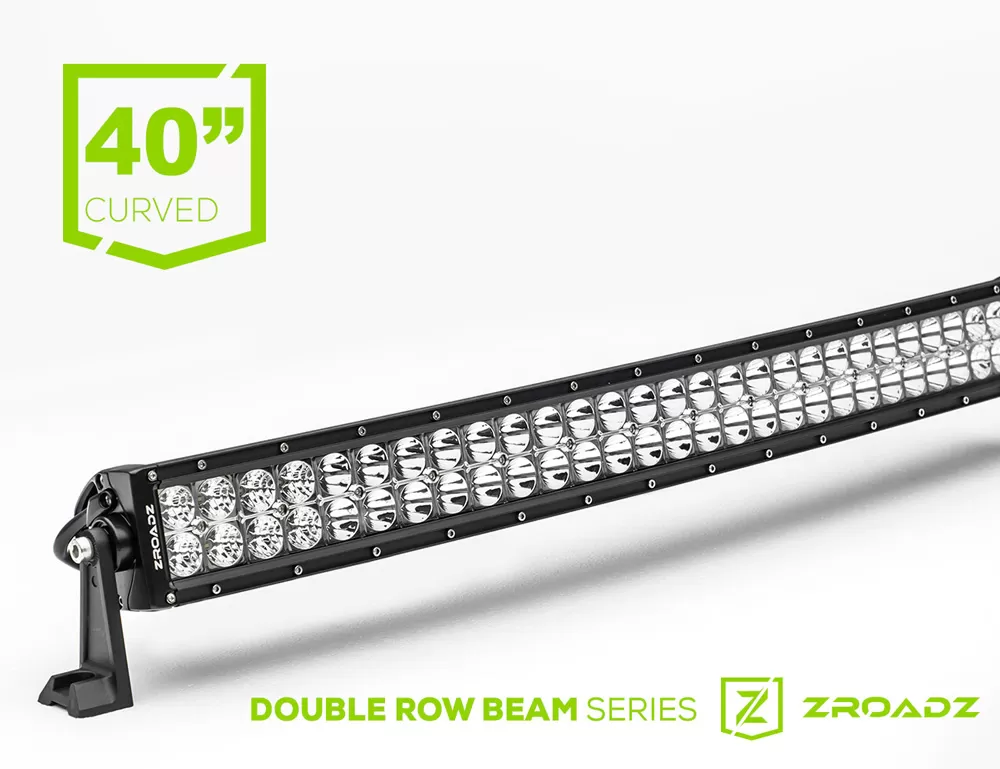 ZROADZ (1) 40 Inch LED Curved Double Row Light Bar - Z30CBC14W240