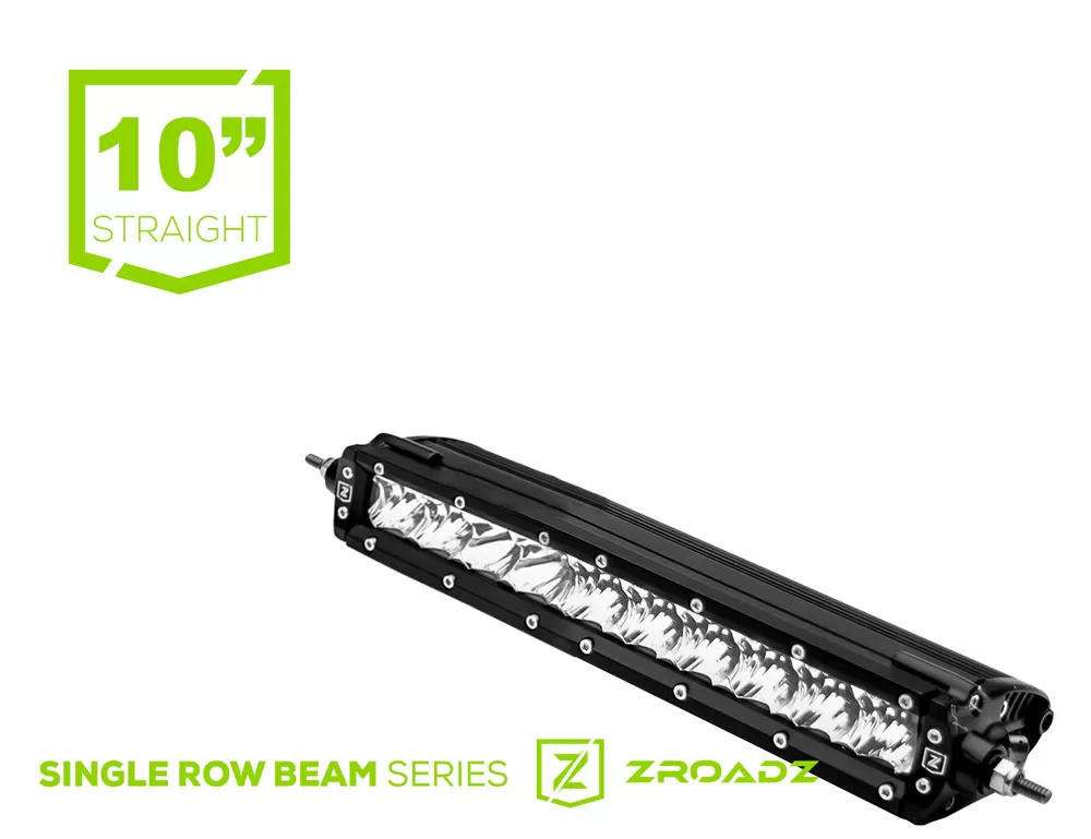 ZROADZ (1) 10 Inch LED Single Row Slim Light Bar - Z30S1-10-P7EJ