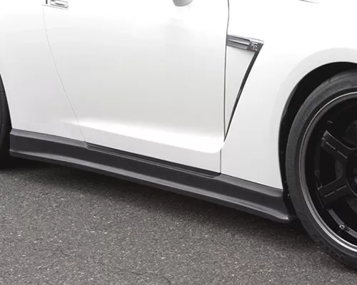 C-West PFRP Side Skirt Nissan GT-R R35 2007-2010 - CWT-CR3501A-SSPF