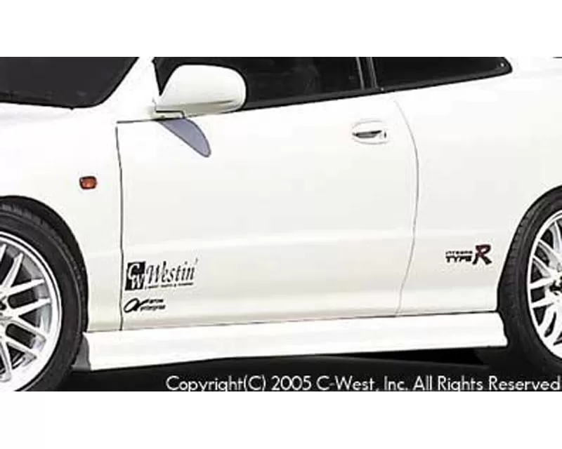 C-West PFRP Side Skirts Acura Integra DC2 2dr 1995-2000 - CWT-CDC201A-SS2PF