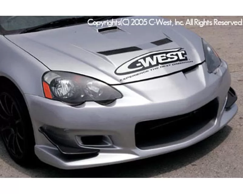 C-West PFRP N1 Front Bumper II Acura RSX DC5 2002-2004 - CWT-CDC502A-FBPF