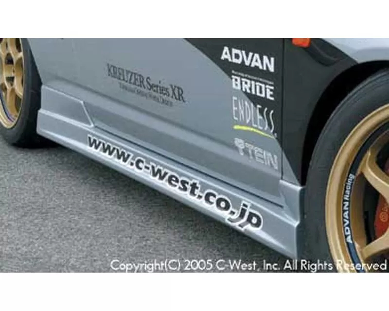 C-West PFRP Side Skirts Acura RSX DC5 2002-2007 - CWT-CDC501A-SSPF