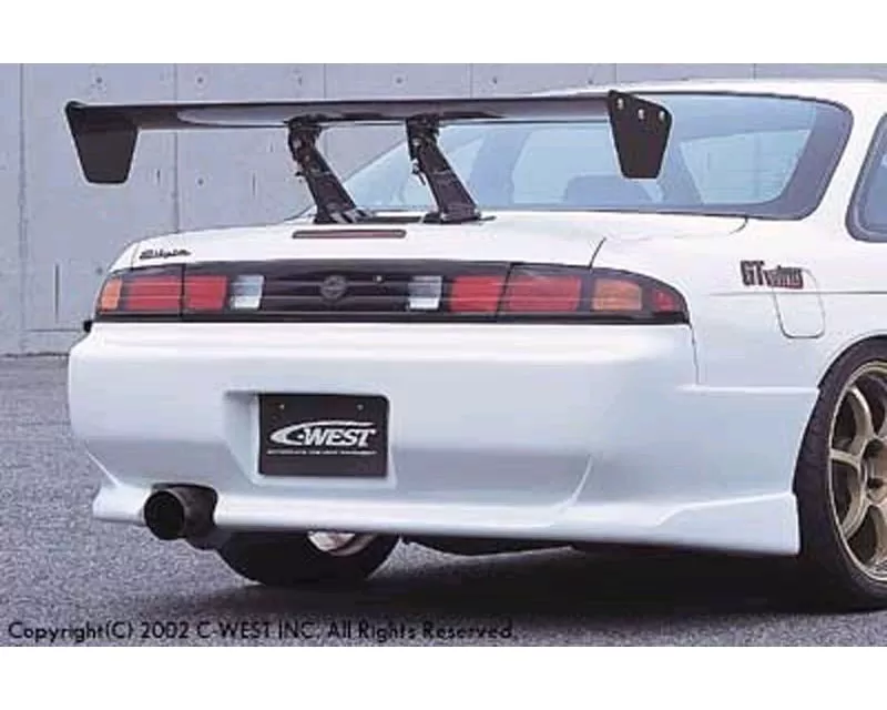 C-West PFRP Rear Bumper Nissan 240SX S14 1993-1996 - CWT-CS1401A-RBPF