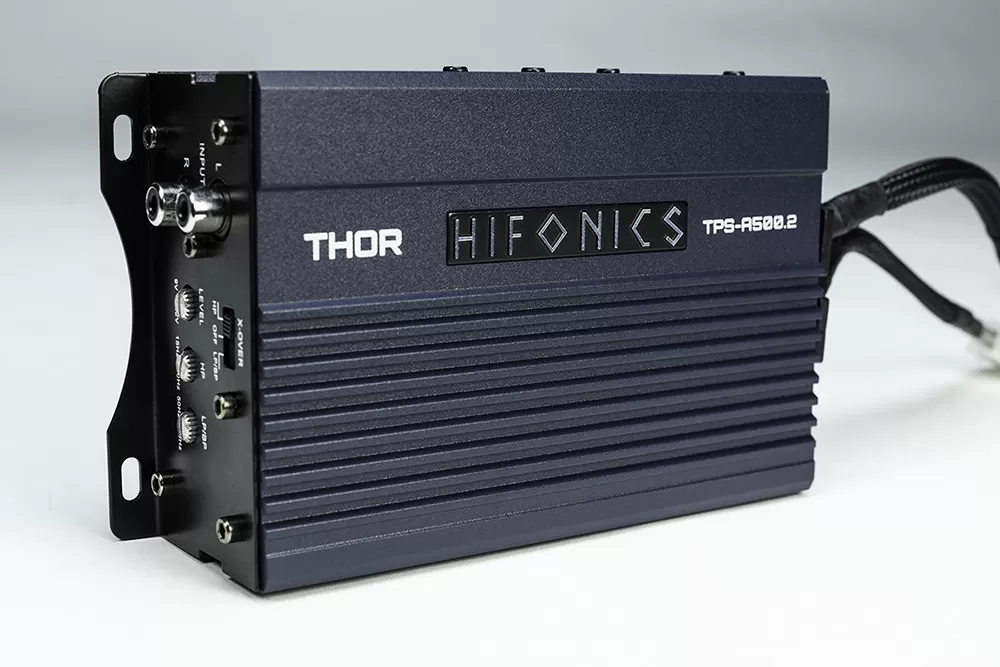 Hifonics THOR Compact Two Channel | 500 Watt Powersports Amplifier - TPS-A500.2