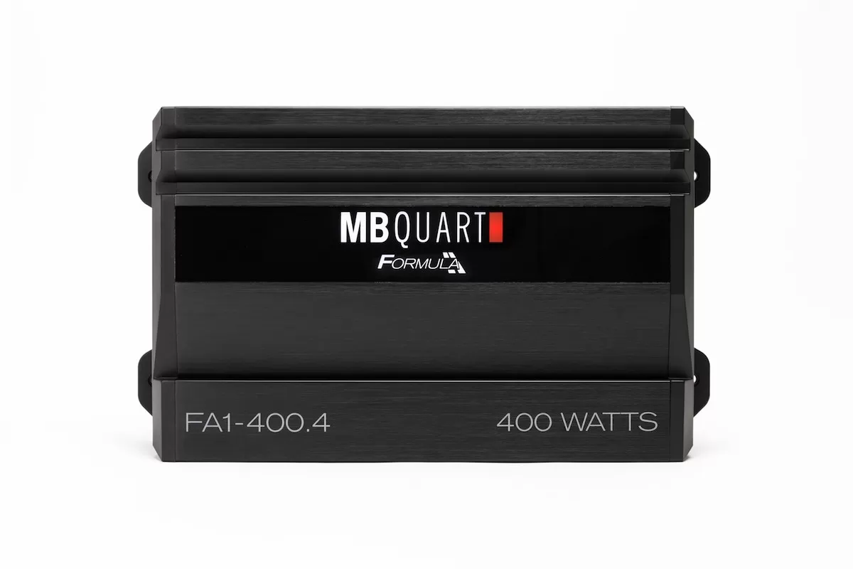 MB Quart FA1-400.4 Formula 400 Watt Amplifier 4 Channel Car Audio Amp - FA1-400.4