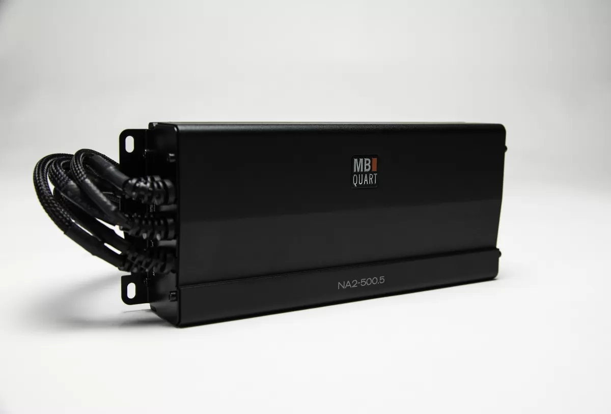 MB Quart NA2-500.5 Compact 5 Channel Amplifer 500 Watt Powersports Amp - NA2-500.5
