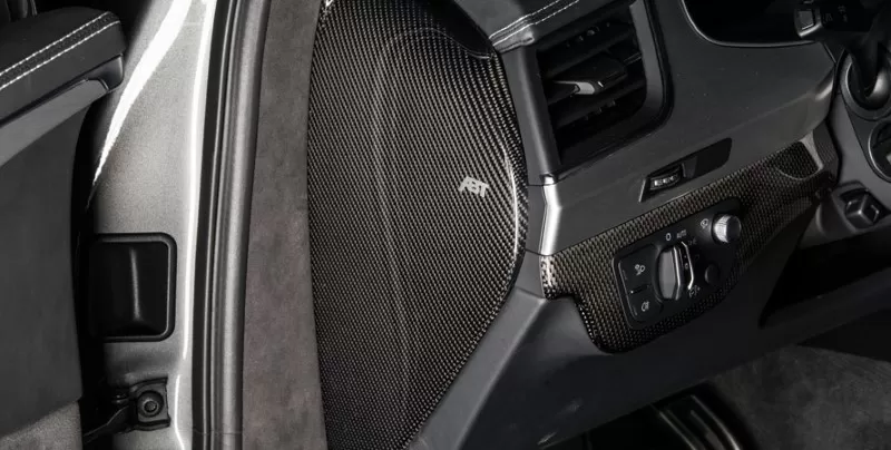 ABT Carbon Fiber 2pc Dashboard Side Covers Audi Q7 2017-2019 - 4M007006112-4