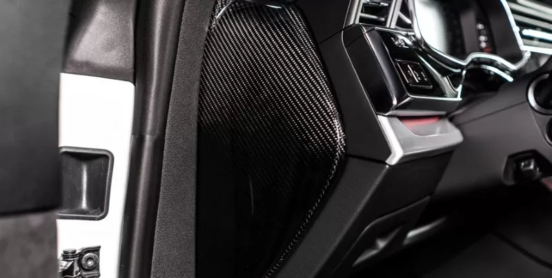 ABT Carbon Fiber 2pc Dashboard Side Covers Audi Q7 | SQ7 | Q8 | SQ8 | RS Q8 2019+ - 4M807006110-4