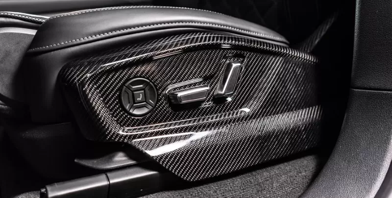 ABT Carbon Fiber 2pc Front Seat Panels Audi Q7 | SQ7 | Q8 | SQ8 | RS Q8 2019+ - 4M807006145-4