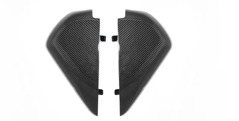 ABT 2pc Carbon Fiber Dashboard Side Covers Audi RS5 B9 2018-2023 - 8W607024110-4