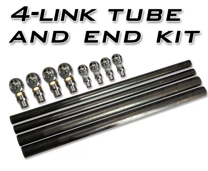 Artec Industries 7/8 Upper Rod Ends and 1.25" Lower Rod Ends 4 Link Tube and End Kit - LK4000