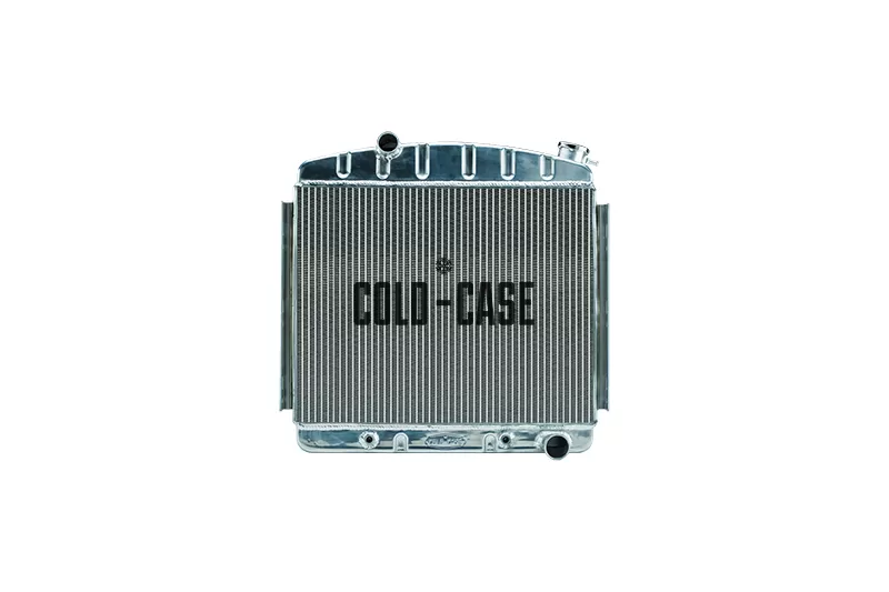 Cold Case Radiators Aluminum Performance Radiator and 16 Inch Fan Kit Chevrolet Bel Air | Nomad 1957 - CHT563A-7K