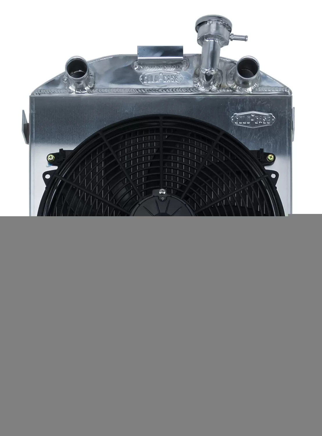 Cold Case Radiators Aluminum Performance Radiator and 16 Inch Fan Kit Ford Model B | 18 | Highboy 1932 - STF906AK