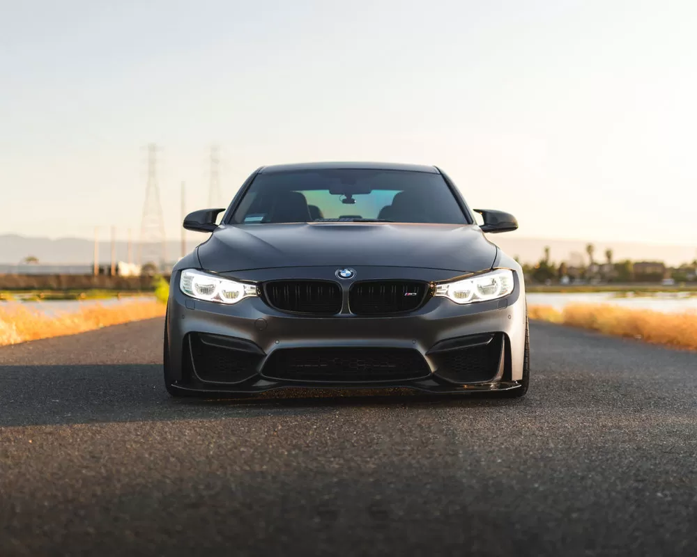 PSM Dynamic Front Add on Splitter  BMW M3 | M4 F8x 15-20 CLEARANCE - BFF02S1CF