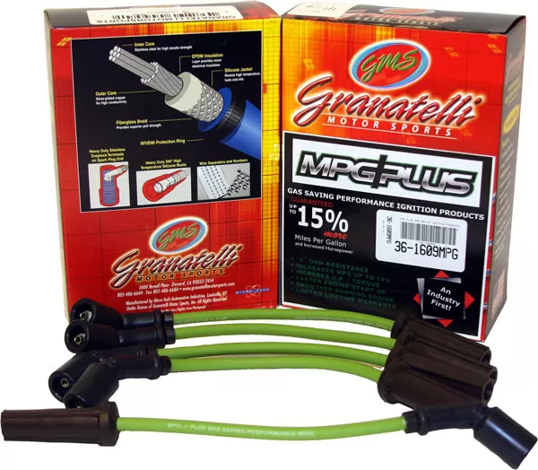 Granatelli Motorsports Granatelli MPG Plus Ignition Wires - 36-1702MPG