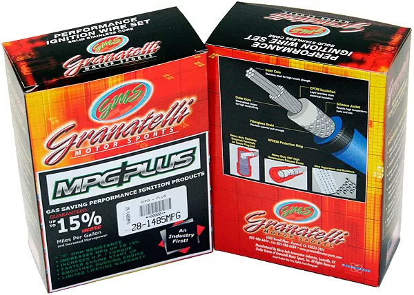 Granatelli Motorsports Granatelli MPG Plus Ignition Wires Nissan Altima 2000-2001 2.4L 4-Cyl - 24-1693S