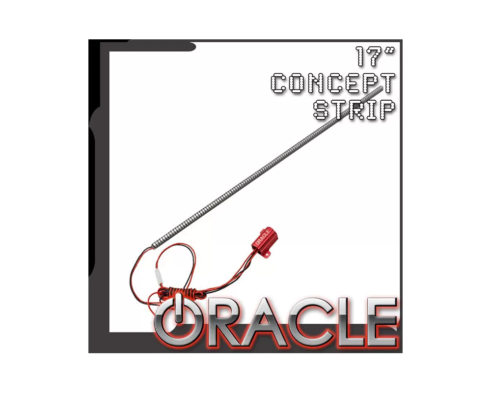 Oracle Lighting 17" Waterproof Red Concept LED Strip - Single - 4513-003