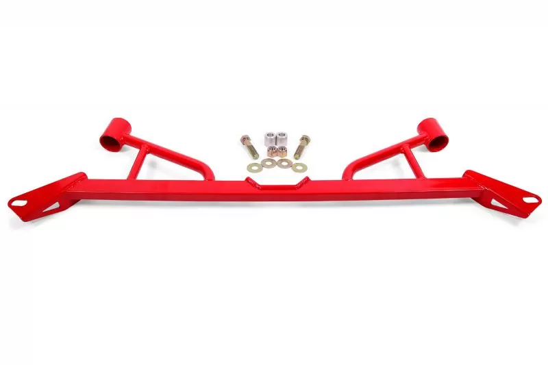 BMR Suspension Chassis Brace Front Subframe Red 4-point Ford Mustang 2015-2022 - CB006R