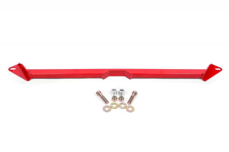 BMR Suspension Chassis Brace Front Subframe Red 2-point Ford Mustang 2015-2022 - CB007R