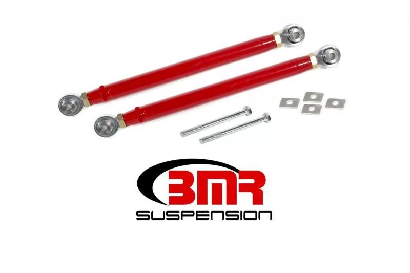 BMR Suspension Toe Rod Double Adjustable Rod Ends Red Chevrolet Camaro 202016-202020 - TR007R
