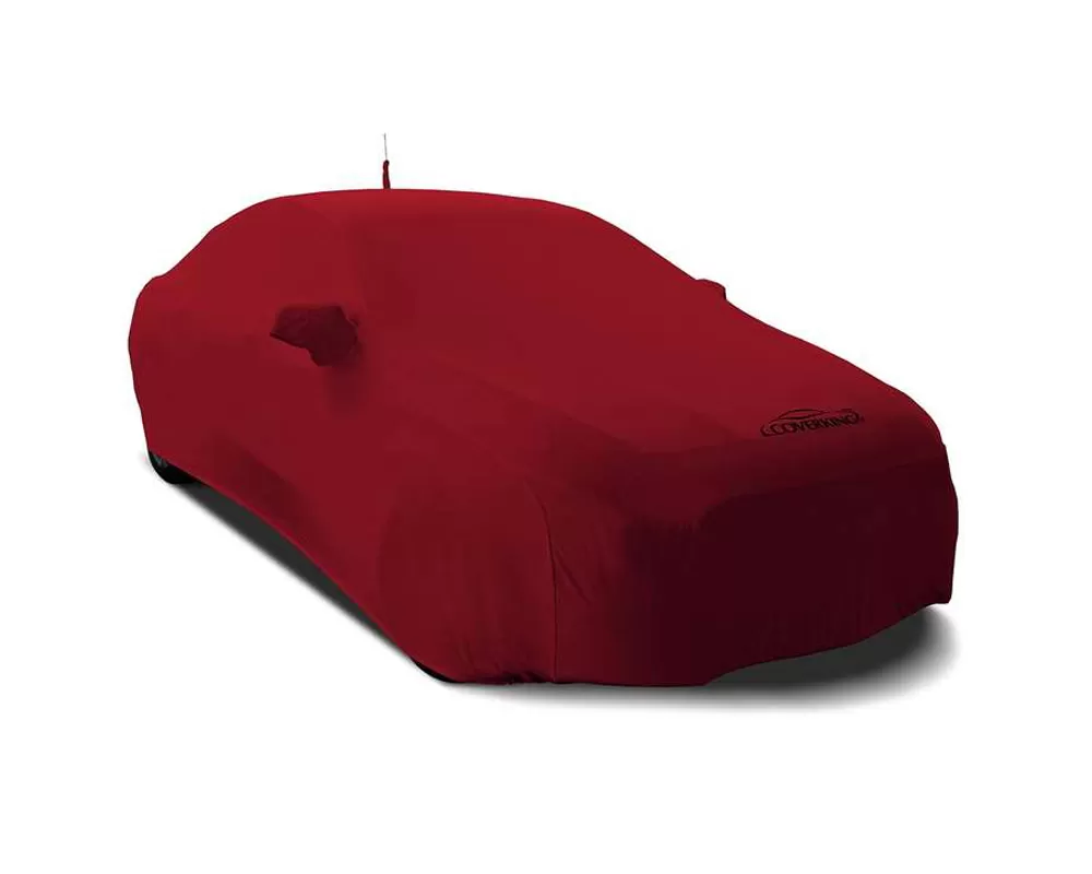 Coverking CVC3SS80 Satin Stretch Pure Red Custom Car Cover Audi A3 | A3 Quattro 15-20 - CVC3SS80AU9278
