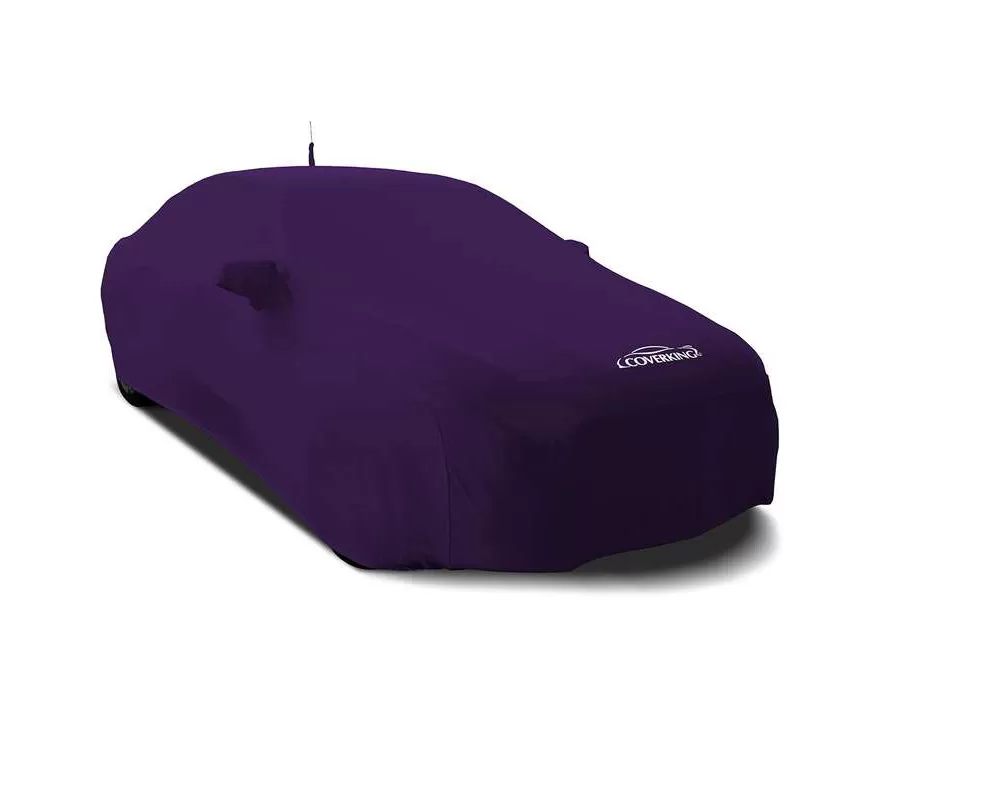 Coverking CVC3SS97 Satin Stretch Plum Crazy Purple Custom Car Cover Audi A3 | S3 Sportback 15-20 - CVC3SS97AU9428