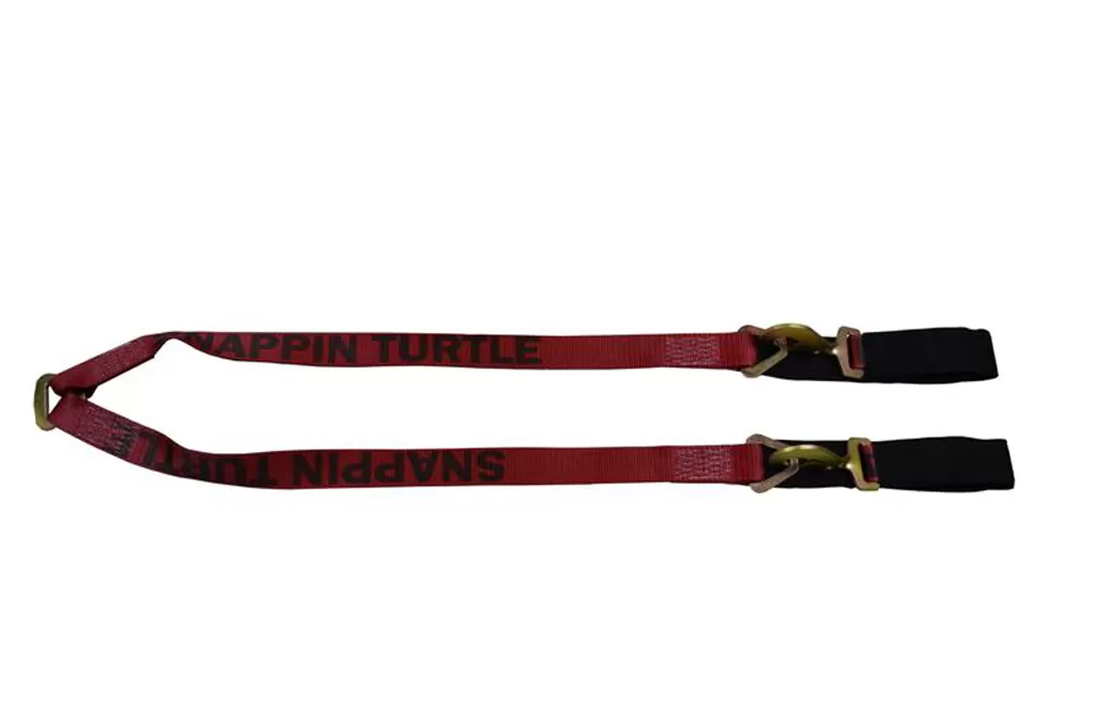 Tie Down Strap 10K V-Strap W/24 Inch Arms And Loops Snappin Turtle - V1524