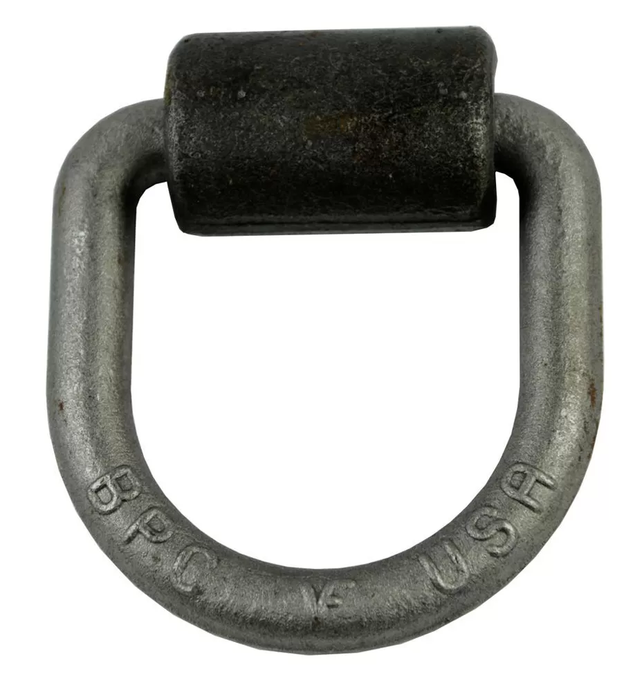 Tie Down Anchor D-Ring Surface Mount 12K Weld On Snappin Turtle - V4151