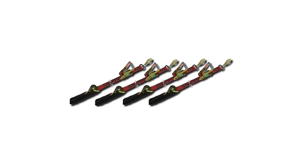Tie Down Kit Automotive Tie Down Kit Incl. 4 Of Each 6 Foot Heavy Duty Tie Down 36 Inch Axle Strap Snappin Turtle - V8103