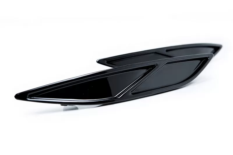 Acexxon Gloss Black Diagonal Slat Rear Reflector Insert Set Volkswagen Golf R MK7 14-18 - R16-1-1000-02-G