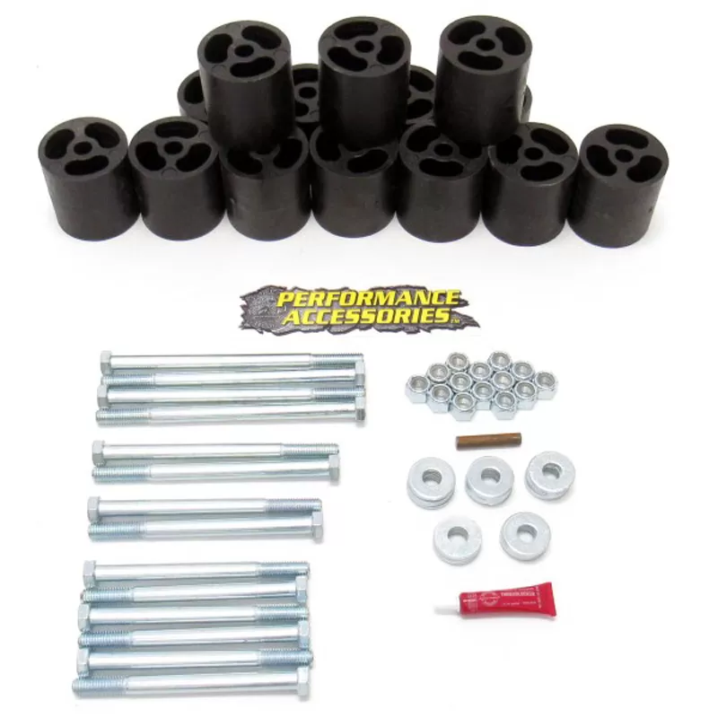 Performance Accessories 3 inch Body Lift Kit Chevrolet Suburban 1973-1991 - PA563
