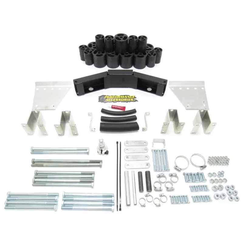 Performance Accessories 3 inch Body Lift Kit Toyota Tundra All Cabs 2007-2013 - PA5633