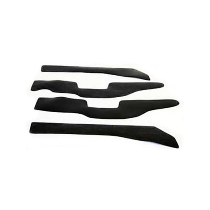 Gap Guards 95-98 Toyota T-100 All Cabs 2WD Only Gas Black Polyurethane Performance Accessories - PA6332