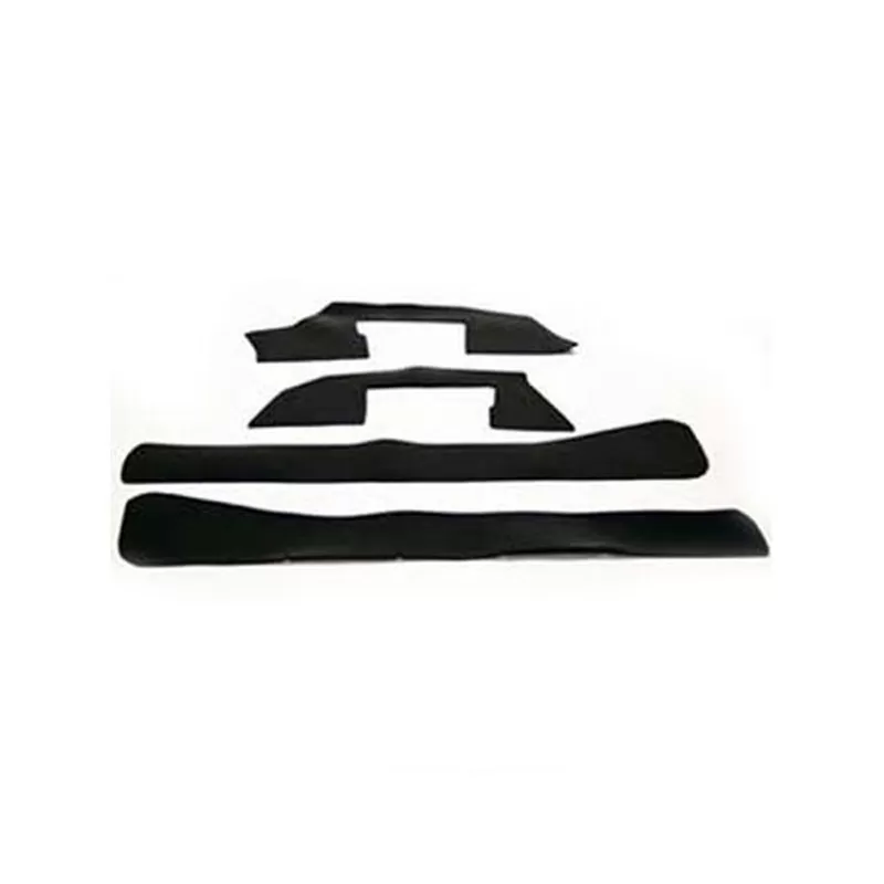 Gap Guards 00-02 Toyota Tundra All Cabs 2WD Only Gas Black Polyurethane Performance Accessories - PA6343