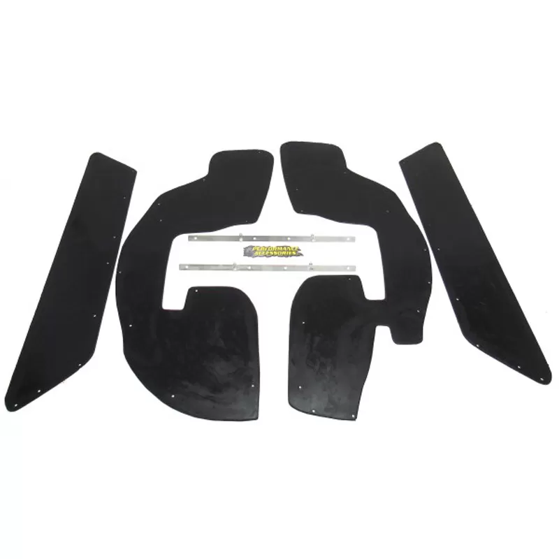Performance Accessories Black Polyurethane Gap Guards Toyota Tundra All Cabs 2007-2016 - PA6344