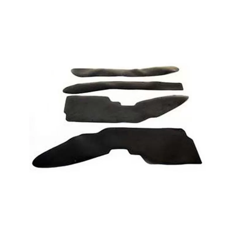 Gap Guards 86-90 Nissan Pathfinder 4WD Only Gas Black Polyurethane Performance Accessories - PA6417