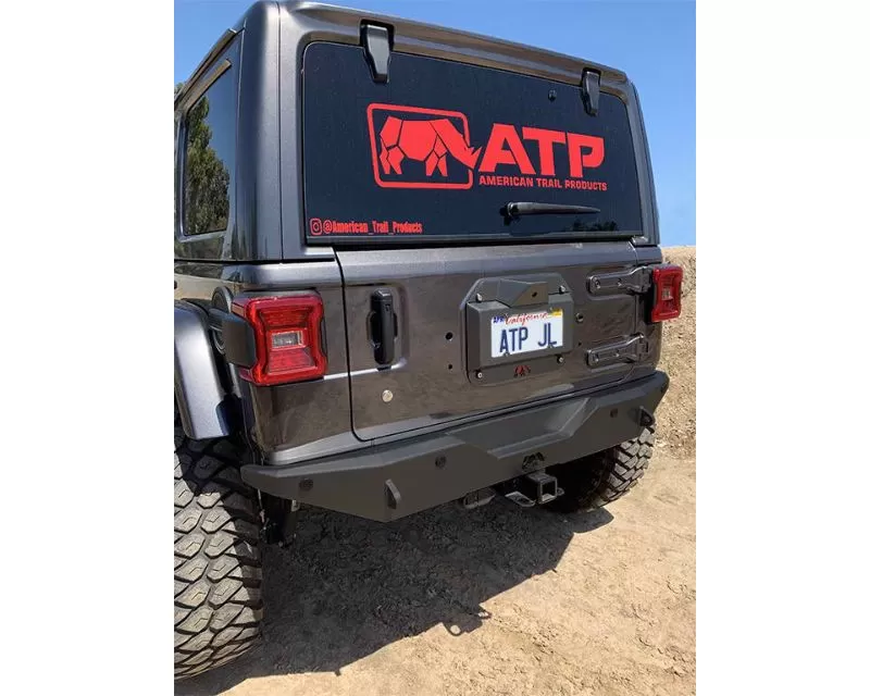 American Trail Products Rear Bumper Fully Loaded Mid Width Jeep Wrangler JL  2018-on - 33180001K