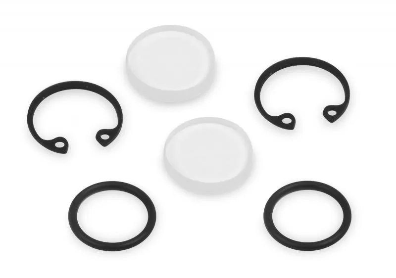 Demon Fuel Systems KIT, SIGHT WINDOW GLASSES W/SNAP & O-RINGS - 421375