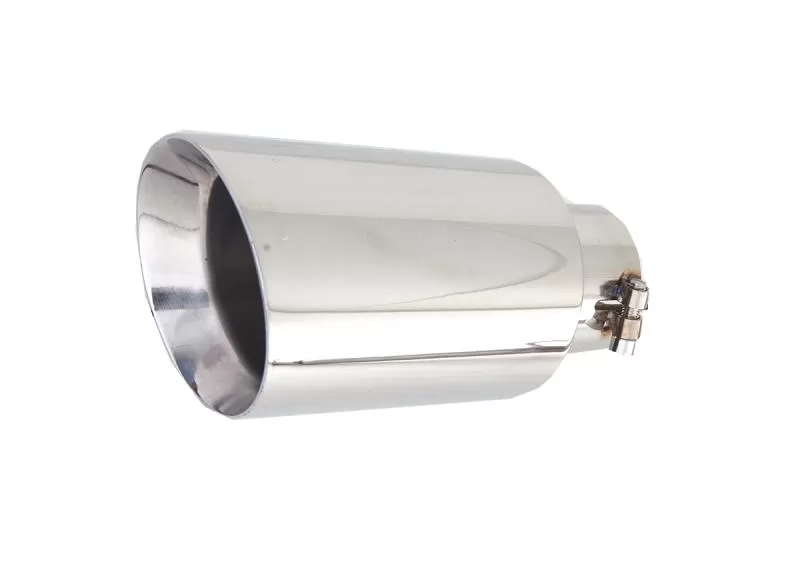 XForce Round Angle Cut Double Wall Tip with 3" Slip-Joint inlet (Short Tip) - TS-AW4SJ-76