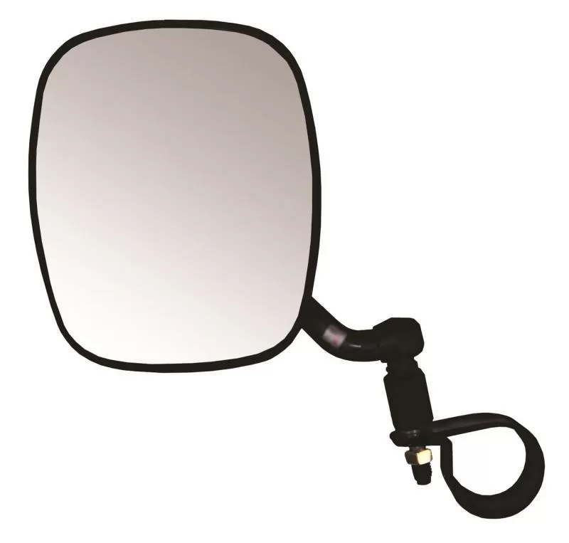 CIPA USA UTV side mirror - clamps onto the driver (left) side of roll cage bars - 01137