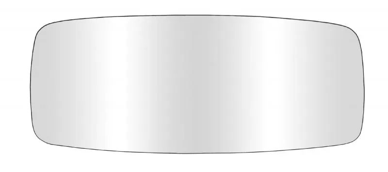 CIPA USA Replacement glass - Tournament style marine mirror glass. Housing not included - 01361