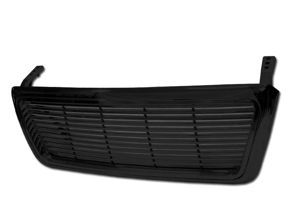 Armordillo USA Gloss Black Horizontal Style Grille Ford F-150 | Lincoln Mark LT - 7148161