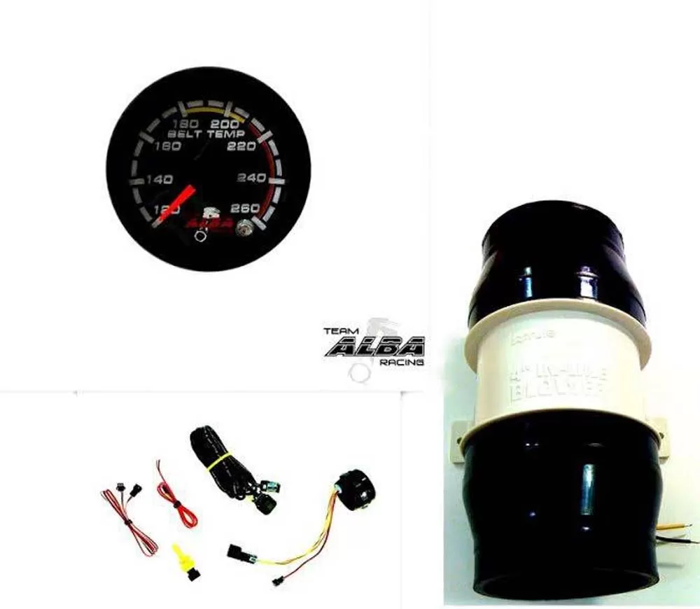Alba Racing RZR Turbo | RZR 570-1000  belt temp w/ fan and controller 18-19 - T1-BT-FC-KIT