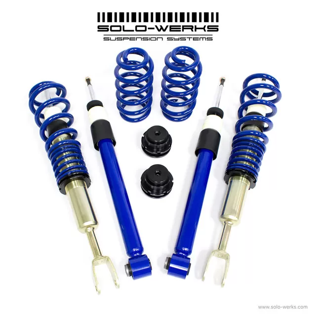 Solo Werks S1 Coilover System - Volkswagen A4 MKIV Golf Jetta New Beetle Audi TT 8N 98-05 2wd - S1VW004