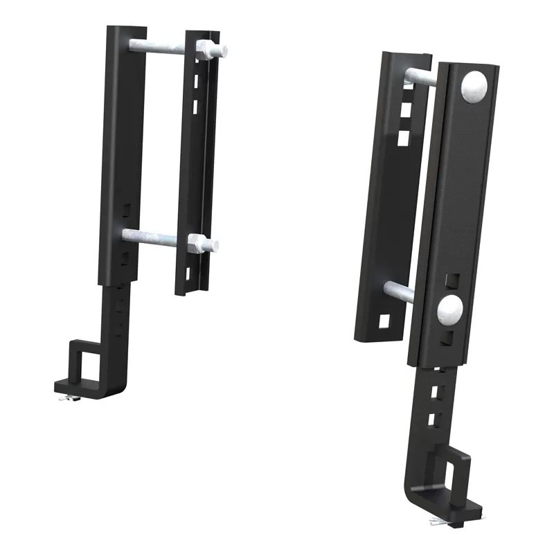 Curt Replacement TruTrack 8"Adjustable Support Brackets (2-Pack) - 17515