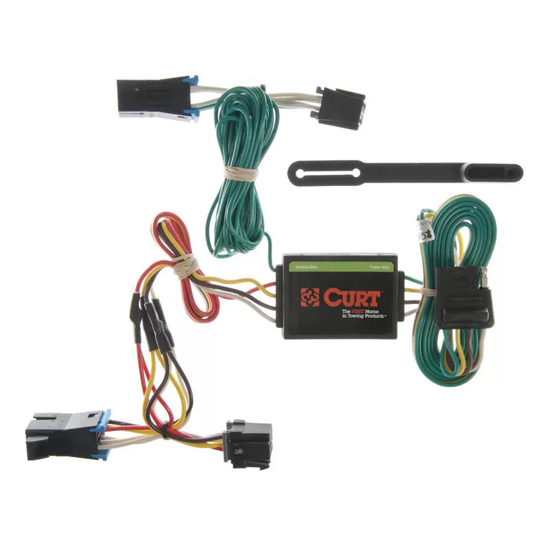Curt Custom Wiring Harness (4-Way Flat Output) - 55335