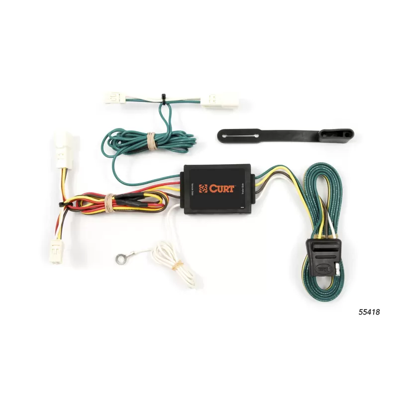 Curt Custom Wiring Harness (4-Way Flat Output) - 55418