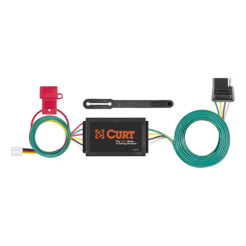 Curt Custom Wiring Connector (4-Way Flat Output) - 56338