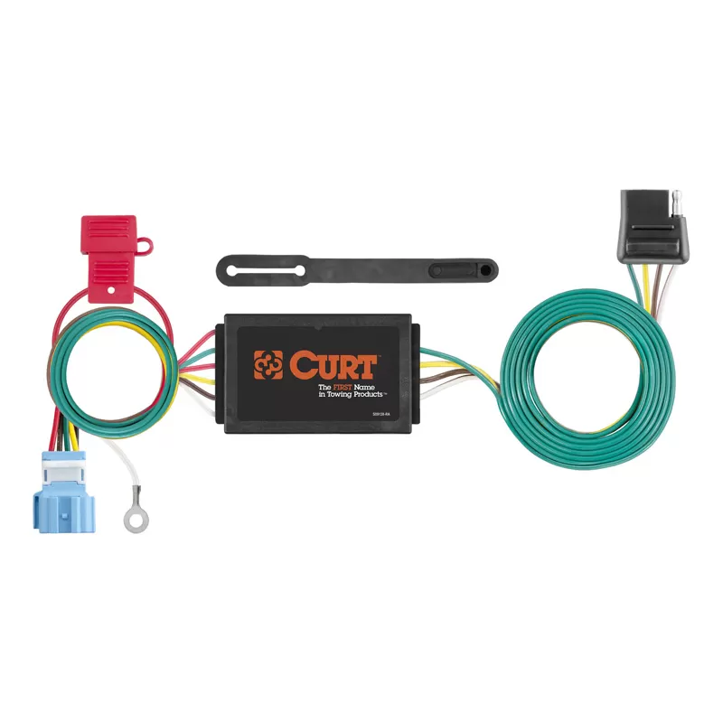 Curt Custom Wiring Connector (4-Way Flat Output) - 56382