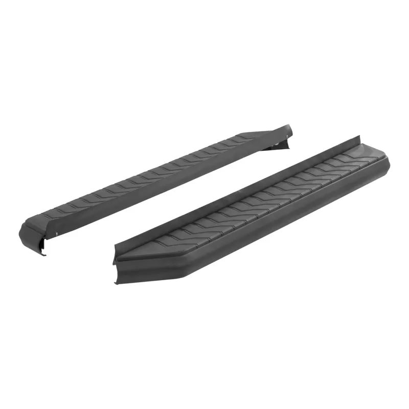 Aries Aluminum Carbide Black Powder Coat AeroTread 5" Running Boards (No Brackets) - 2051967